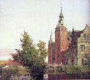 Frederiksborg Castle Seen from the Northwest Christen Kobke